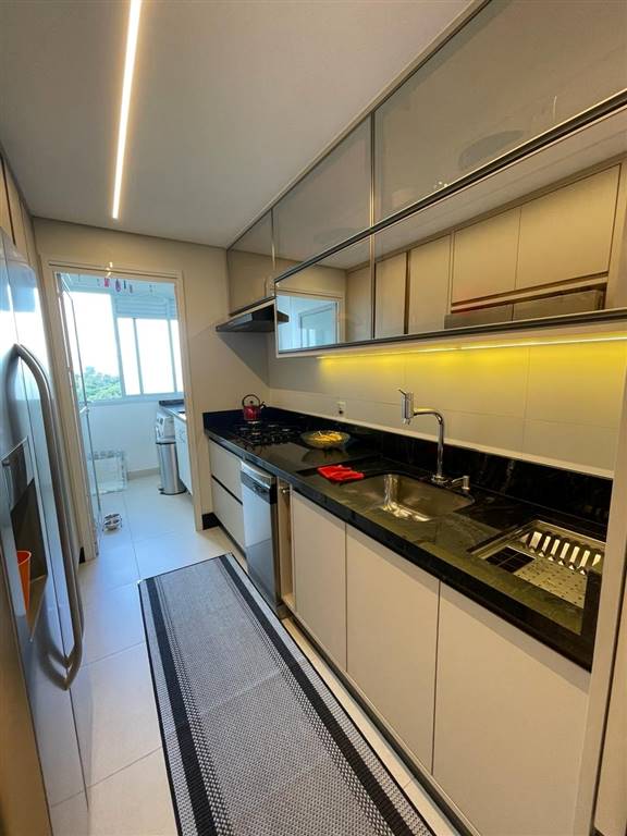 Apartamento com 3 quartos e 108 m² em Vila Guilhermina, Praia Grande