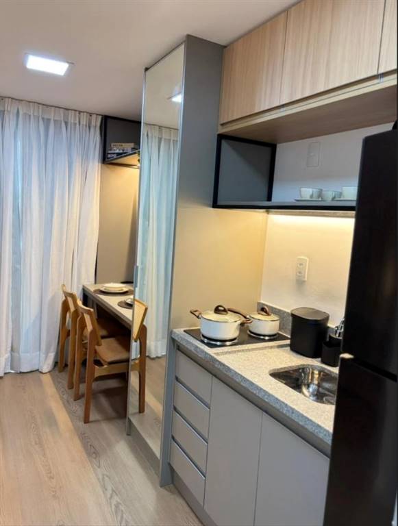 Apartamento com 1 quarto e 27 m² em Vila Guilhermina, Praia Grande