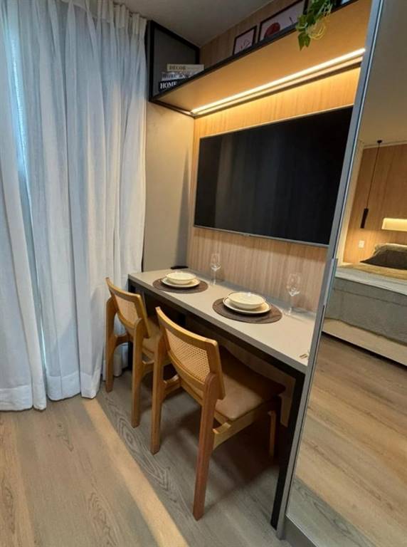 Apartamento com 1 quarto e 27 m² em Vila Guilhermina, Praia Grande