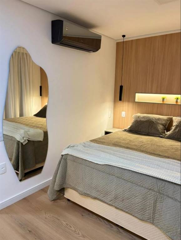 Apartamento com 1 quarto e 27 m² em Vila Guilhermina, Praia Grande
