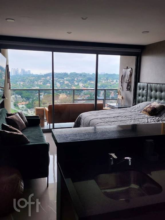 Apartamento com 1 quarto e 38 m² em Vila Guilhermina, Praia Grande
