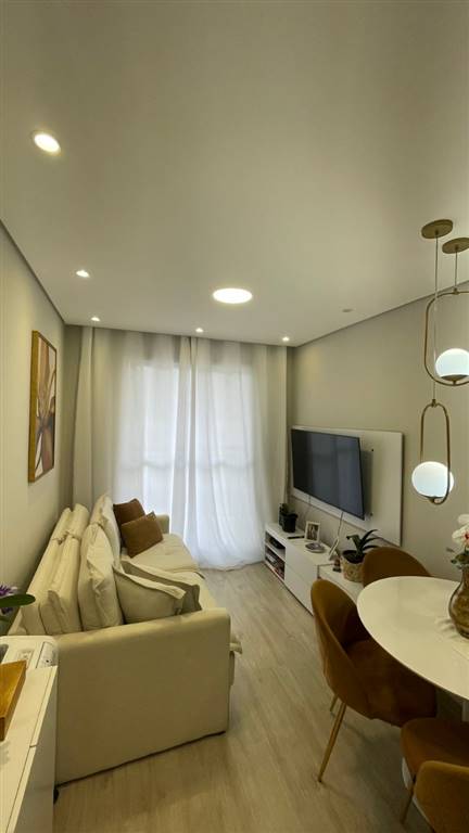 Apartamento com 2 quartos e 37 m² em Vila Guilhermina, Praia Grande
