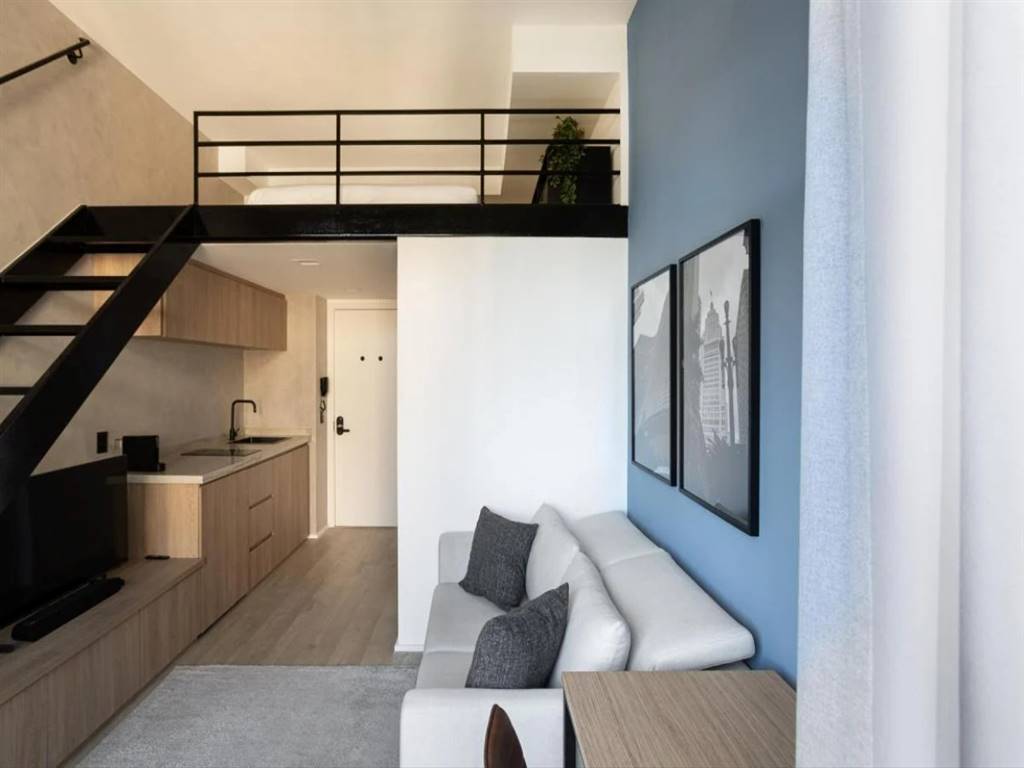 Apartamento com 1 quarto e 33 m² em Vila Guilhermina, Praia Grande