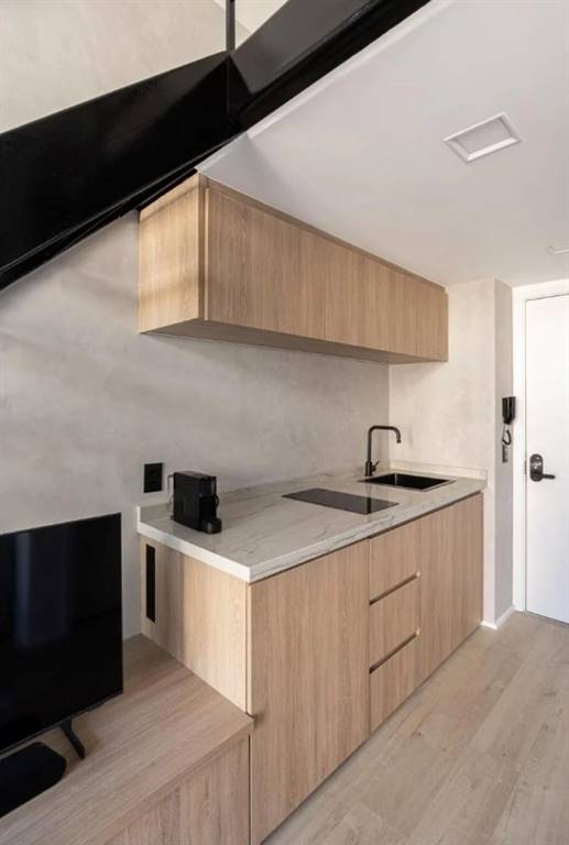 Apartamento com 1 quarto e 33 m² em Vila Guilhermina, Praia Grande