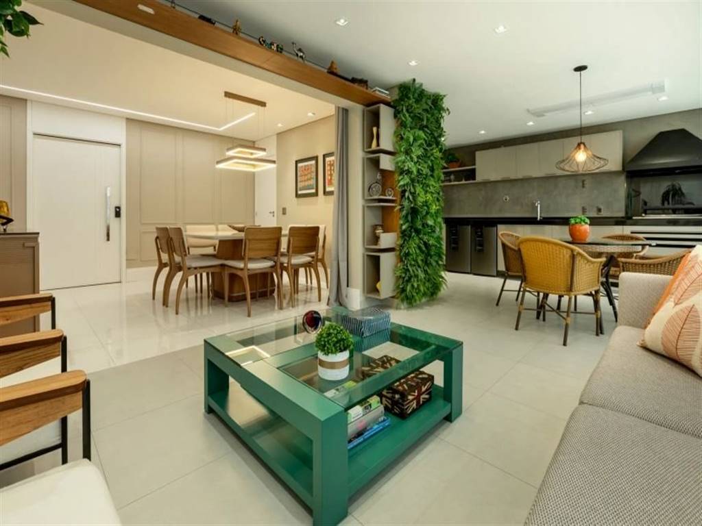 Apartamento com 3 quartos e 172 m² em Vila Guilhermina, Praia Grande