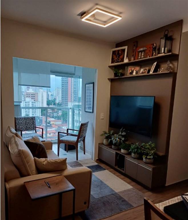 Apartamento com 2 quartos e 52 m² em Vila Guilhermina, Praia Grande