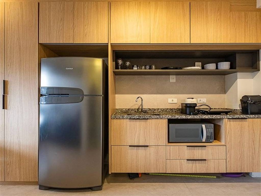 Apartamento com 1 quarto e 21 m² em Vila Guilhermina, Praia Grande