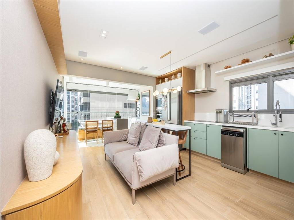 Apartamento com 2 quartos e 76 m² em Vila Guilhermina, Praia Grande