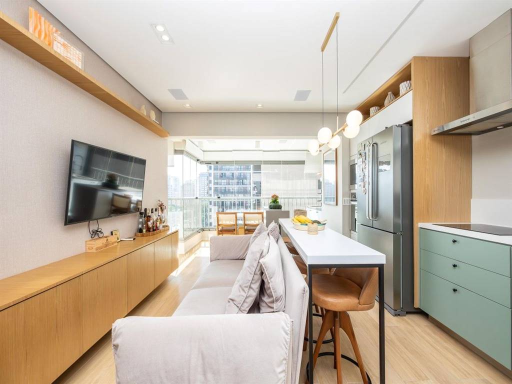Apartamento com 2 quartos e 76 m² em Vila Guilhermina, Praia Grande