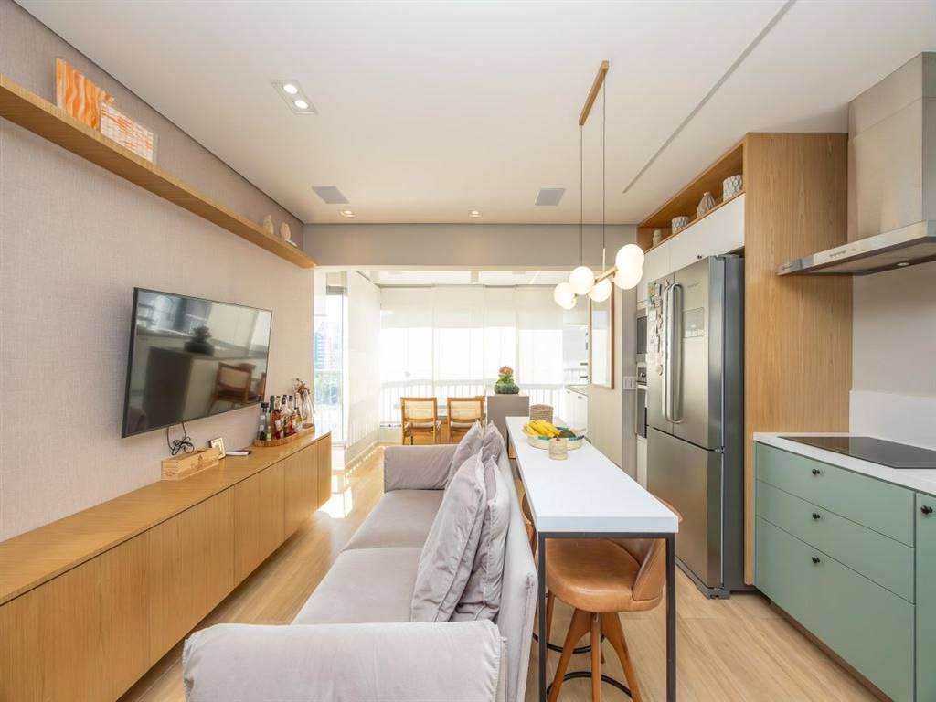 Apartamento com 2 quartos e 76 m² em Vila Guilhermina, Praia Grande