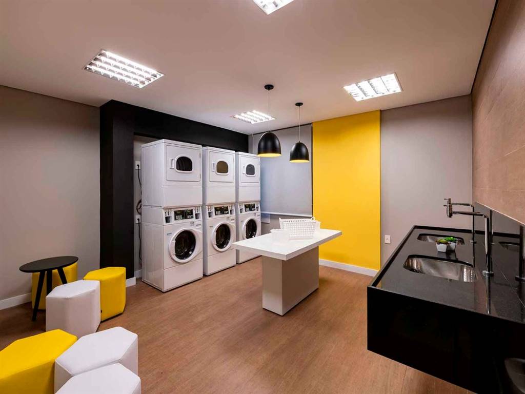 Apartamento com 1 quarto e 33 m² em Vila Guilhermina, Praia Grande