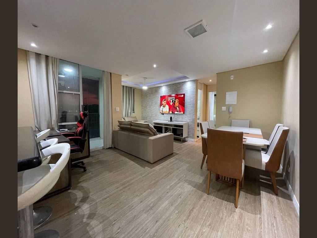 Apartamento com 2 quartos e 65 m² em Vila Guilhermina, Praia Grande