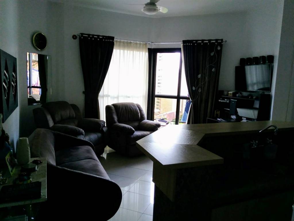 Apartamento com 1 quarto e 40 m² em Vila Guilhermina, Praia Grande