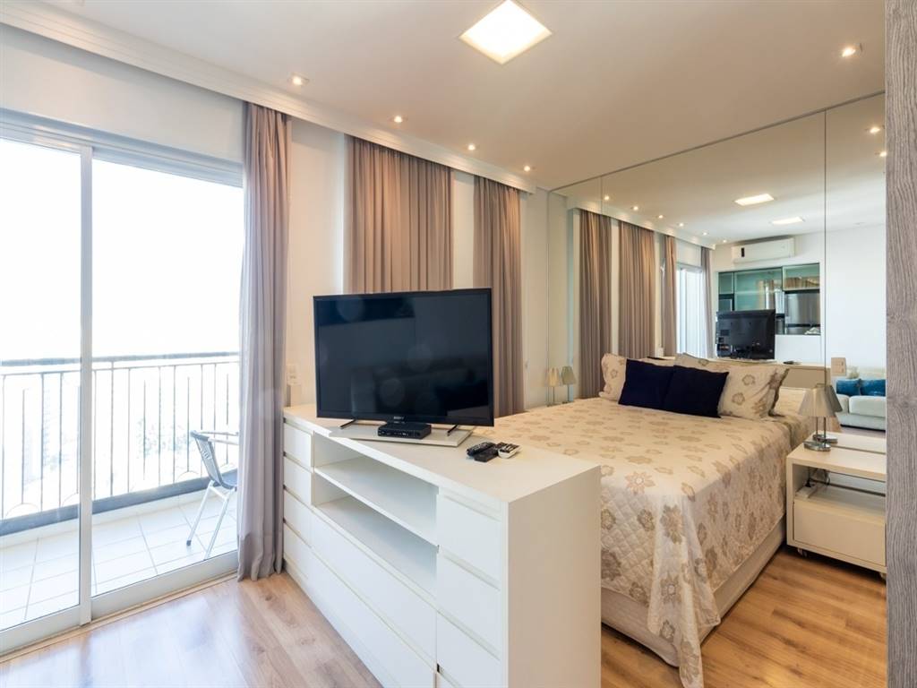 Apartamento com 1 quarto e 48 m² em Vila Guilhermina, Praia Grande
