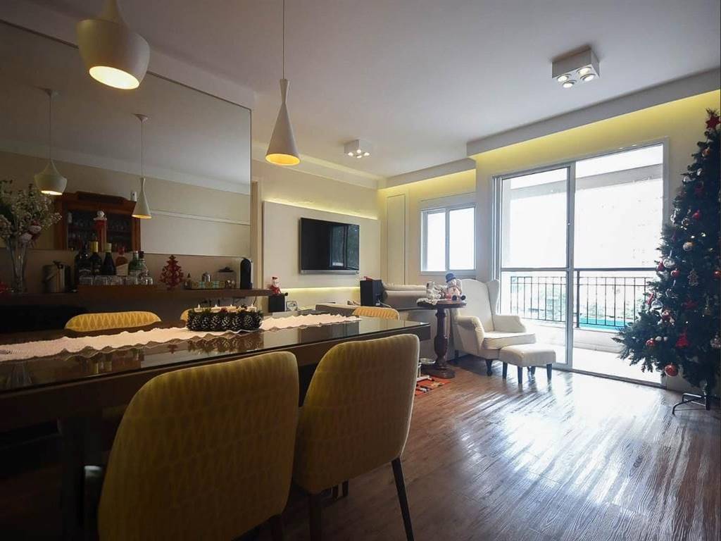 Apartamento com 2 quartos e 70 m² em Vila Guilhermina, Praia Grande
