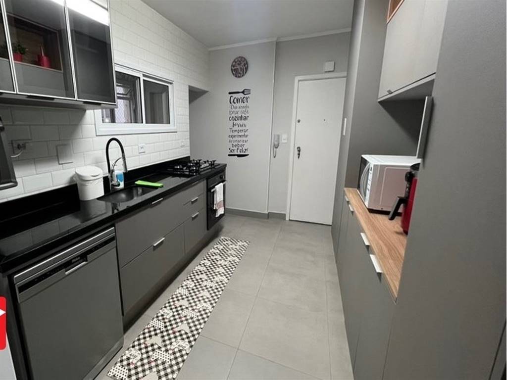 Apartamento com 3 quartos e 111 m² em Vila Guilhermina, Praia Grande