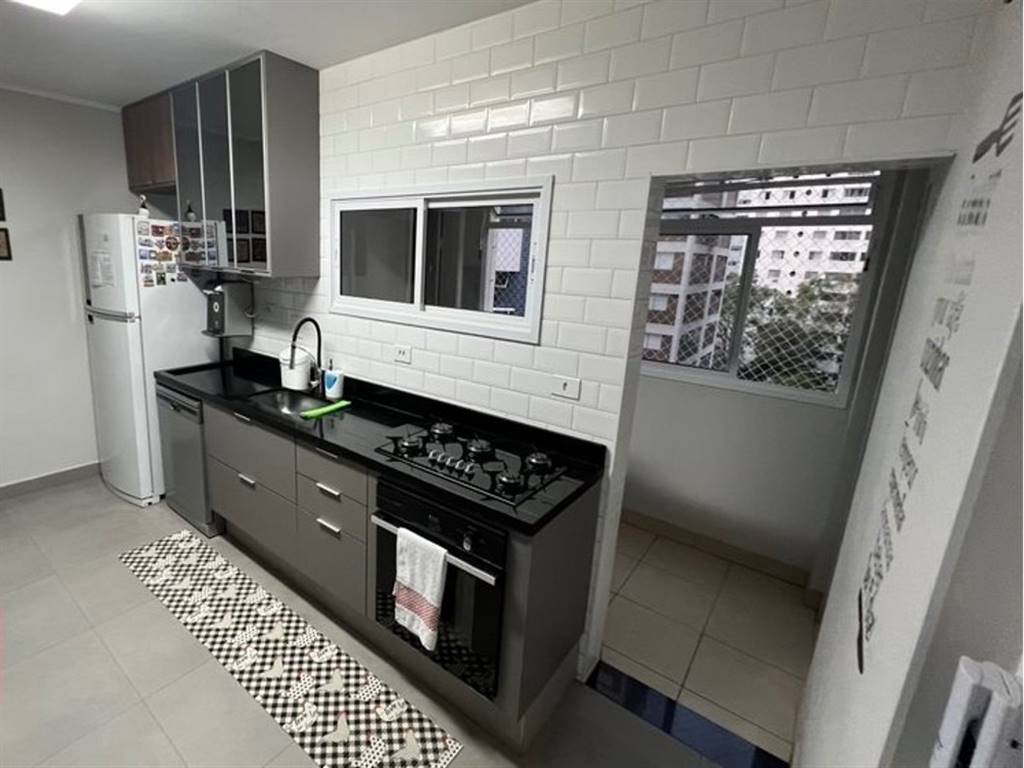 Apartamento com 3 quartos e 111 m² em Vila Guilhermina, Praia Grande