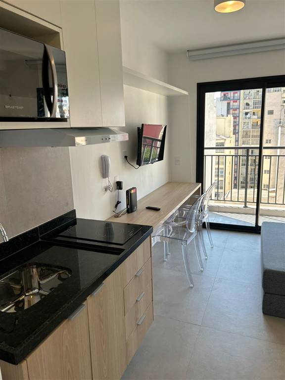 Apartamento com 1 quarto e 26 m² em Vila Guilhermina, Praia Grande