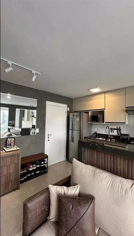 Apartamento com 1 quarto e 38 m² em Vila Guilhermina, Praia Grande