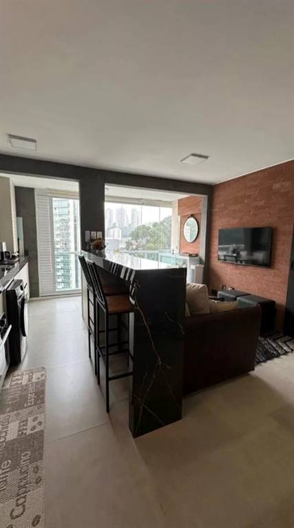 Apartamento com 1 quarto e 38 m² em Vila Guilhermina, Praia Grande