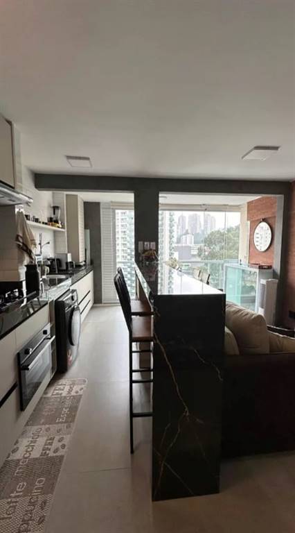 Apartamento com 1 quarto e 38 m² em Vila Guilhermina, Praia Grande