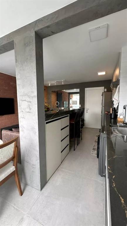 Apartamento com 1 quarto e 38 m² em Vila Guilhermina, Praia Grande
