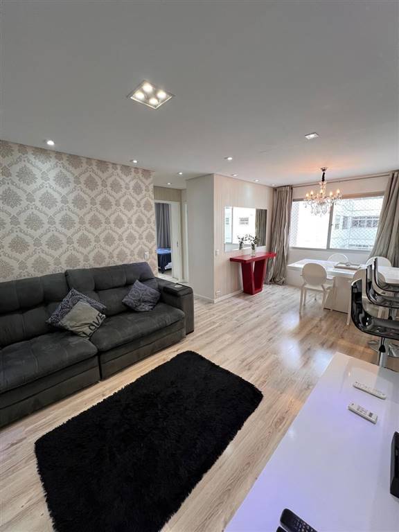 Apartamento com 2 quartos e 80 m² em Vila Guilhermina, Praia Grande