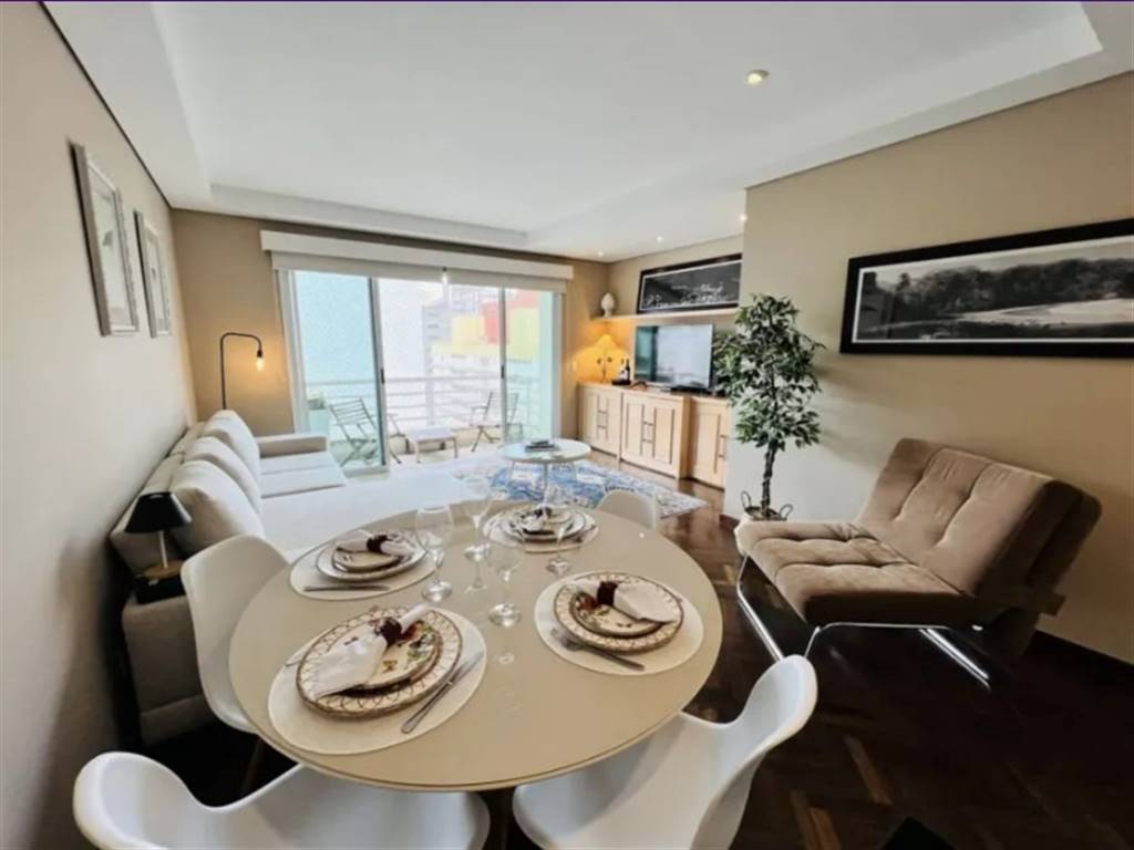 Apartamento com 1 quarto e 52 m² em Vila Guilhermina, Praia Grande