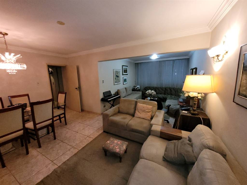 Apartamento com 3 quartos e 128 m² em Vila Guilhermina, Praia Grande