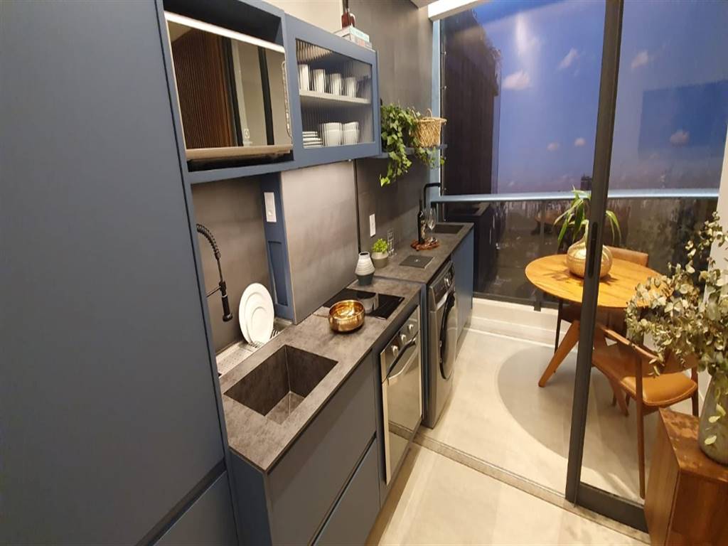 Apartamento com 1 quarto e 46 m² em Vila Guilhermina, Praia Grande