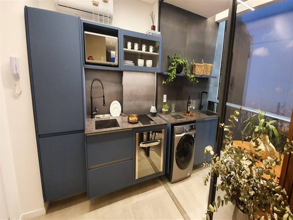 Apartamento com 1 quarto e 46 m² em Vila Guilhermina, Praia Grande