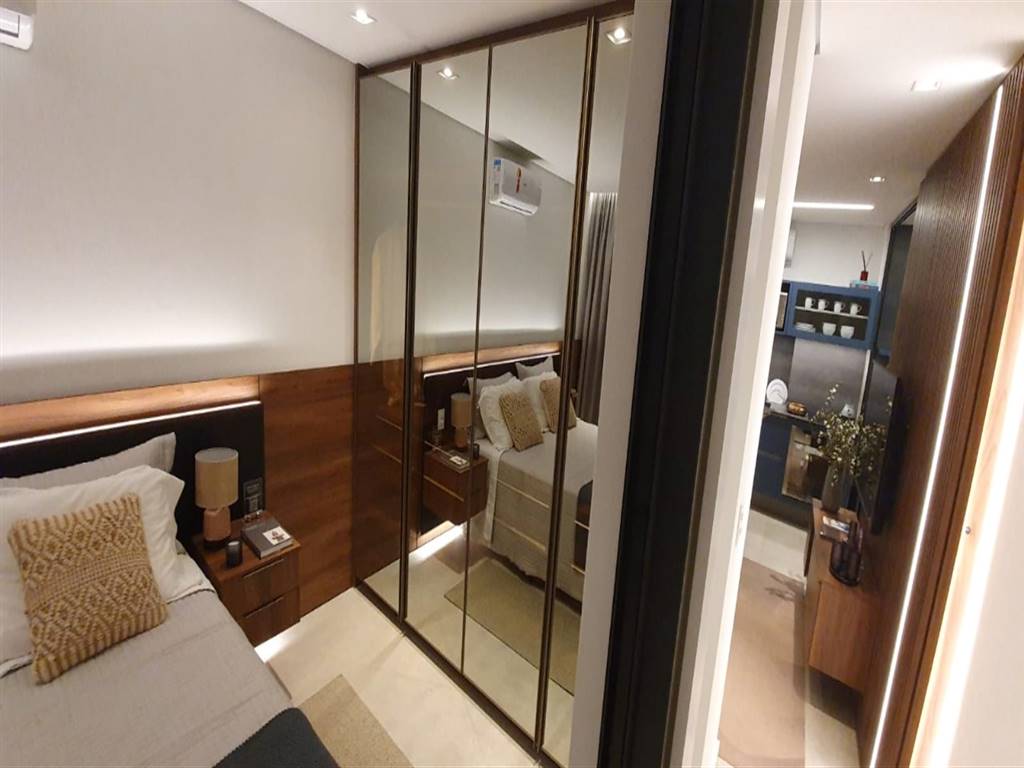 Apartamento com 1 quarto e 46 m² em Vila Guilhermina, Praia Grande