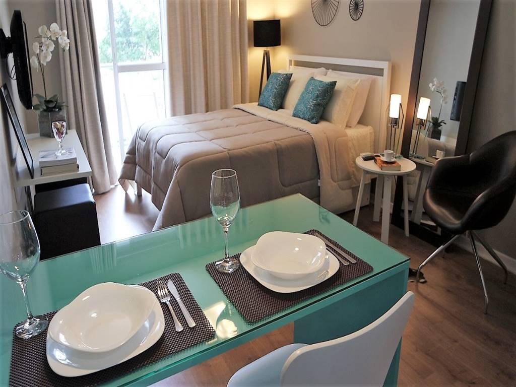 Apartamento com 1 quarto e 28 m² em Vila Guilhermina, Praia Grande