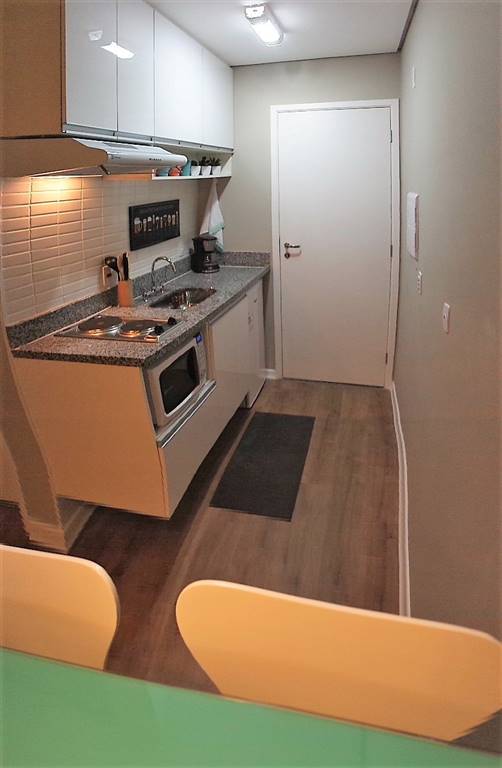 Apartamento com 1 quarto e 28 m² em Vila Guilhermina, Praia Grande