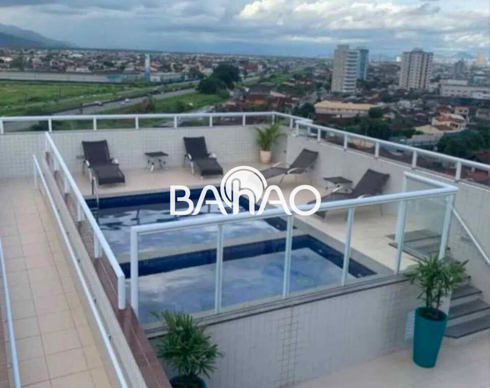 Apartamento com 2 quartos e 60 m² em Vila Guilhermina, Praia Grande