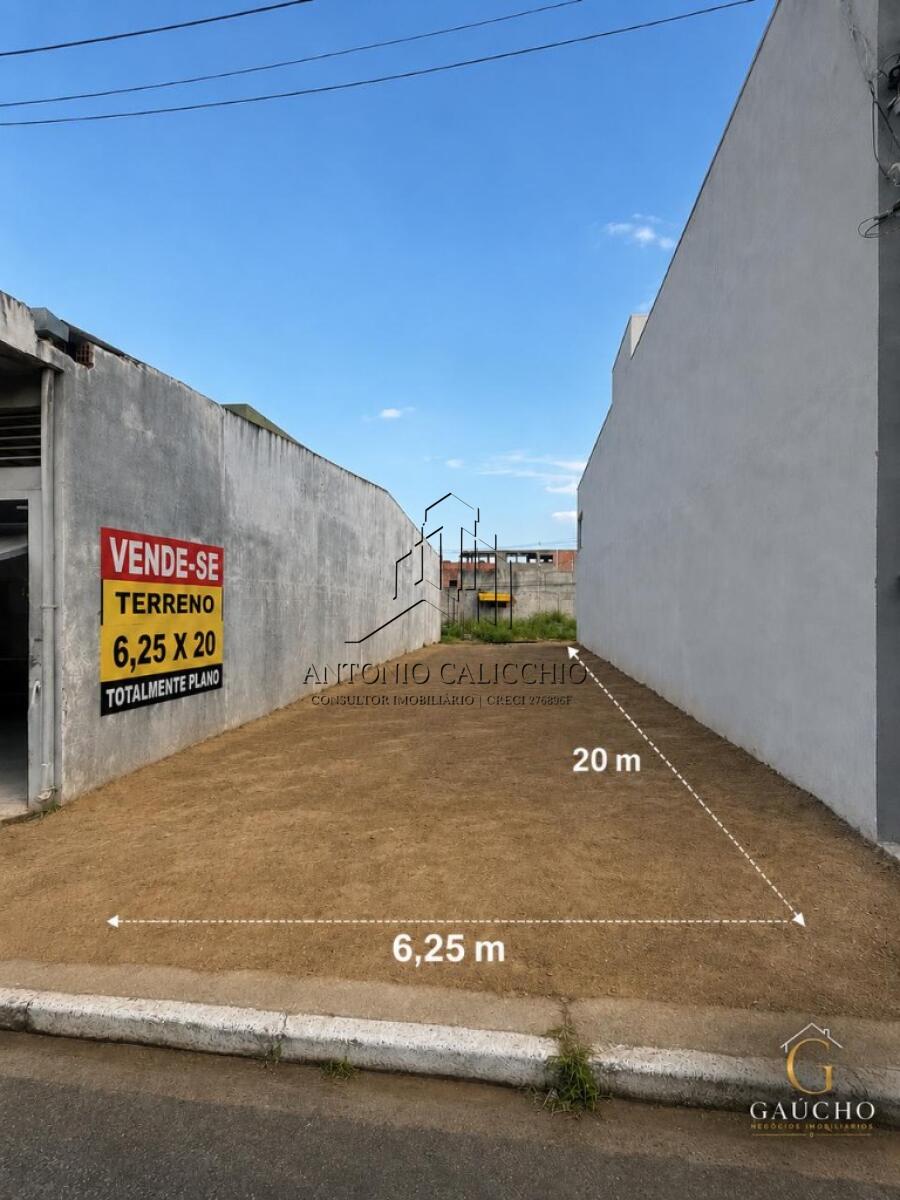 Terreno com 125 m² em Vila Guilhermina, Praia Grande