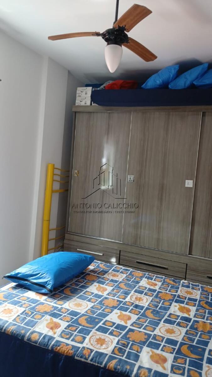 Apartamento com 1 quarto e 58 m² em Vila Guilhermina, Praia Grande