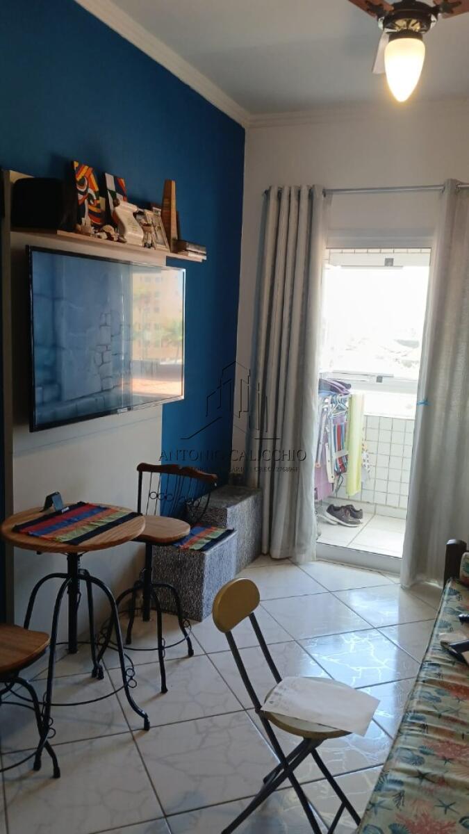 Apartamento com 1 quarto e 58 m² em Vila Guilhermina, Praia Grande