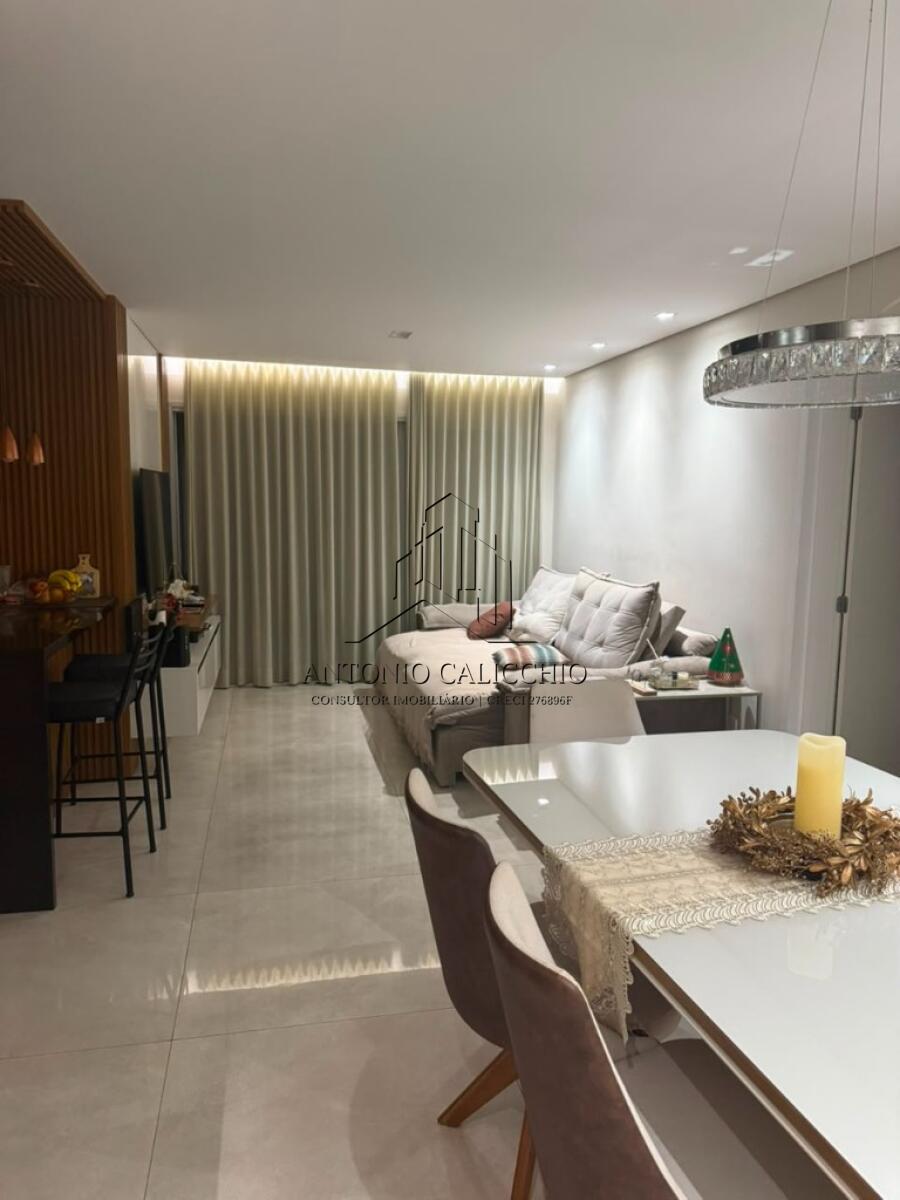 Apartamento com 3 quartos e 105 m² em Vila Guilhermina, Praia Grande
