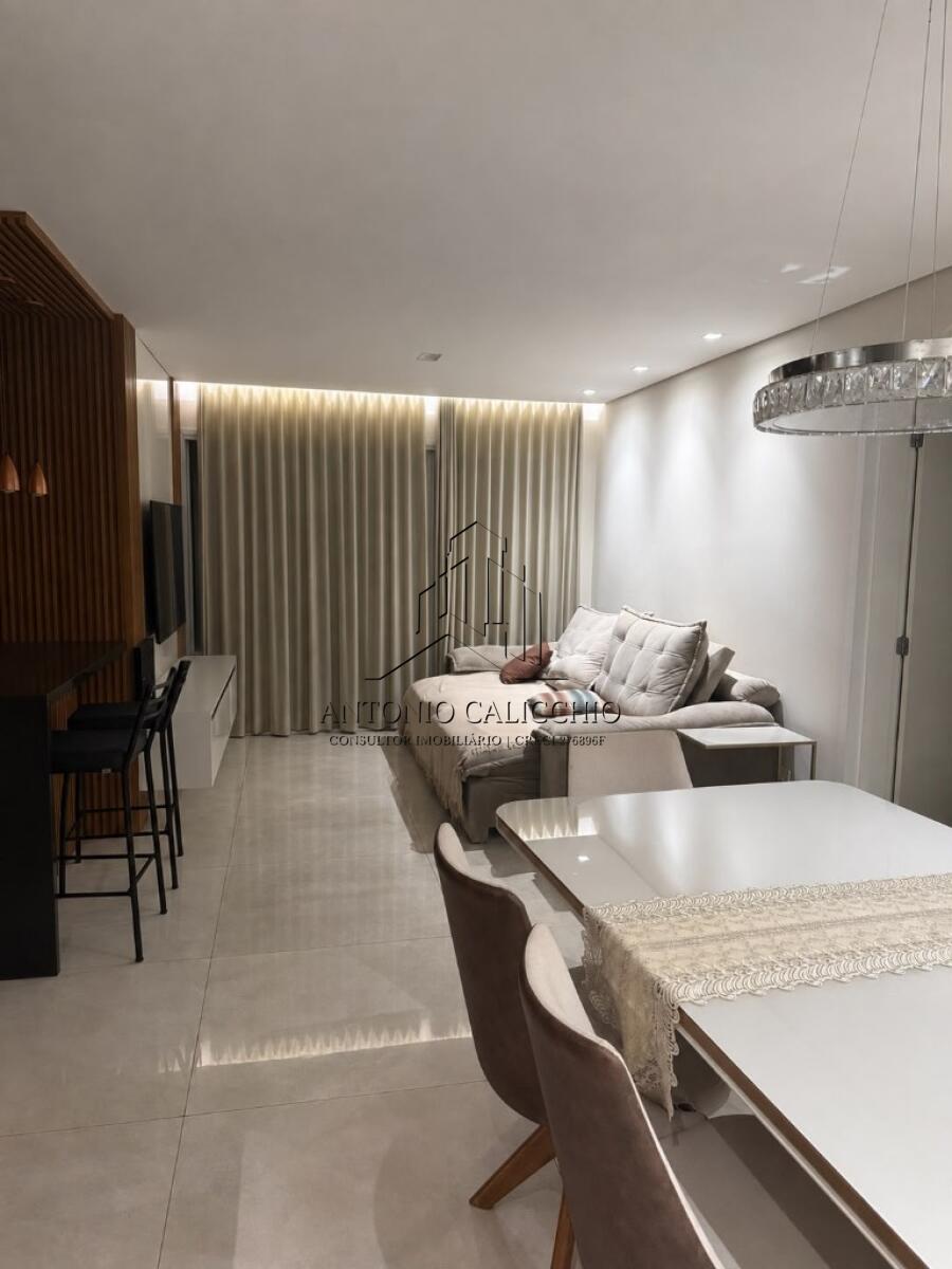 Apartamento com 3 quartos e 105 m² em Vila Guilhermina, Praia Grande