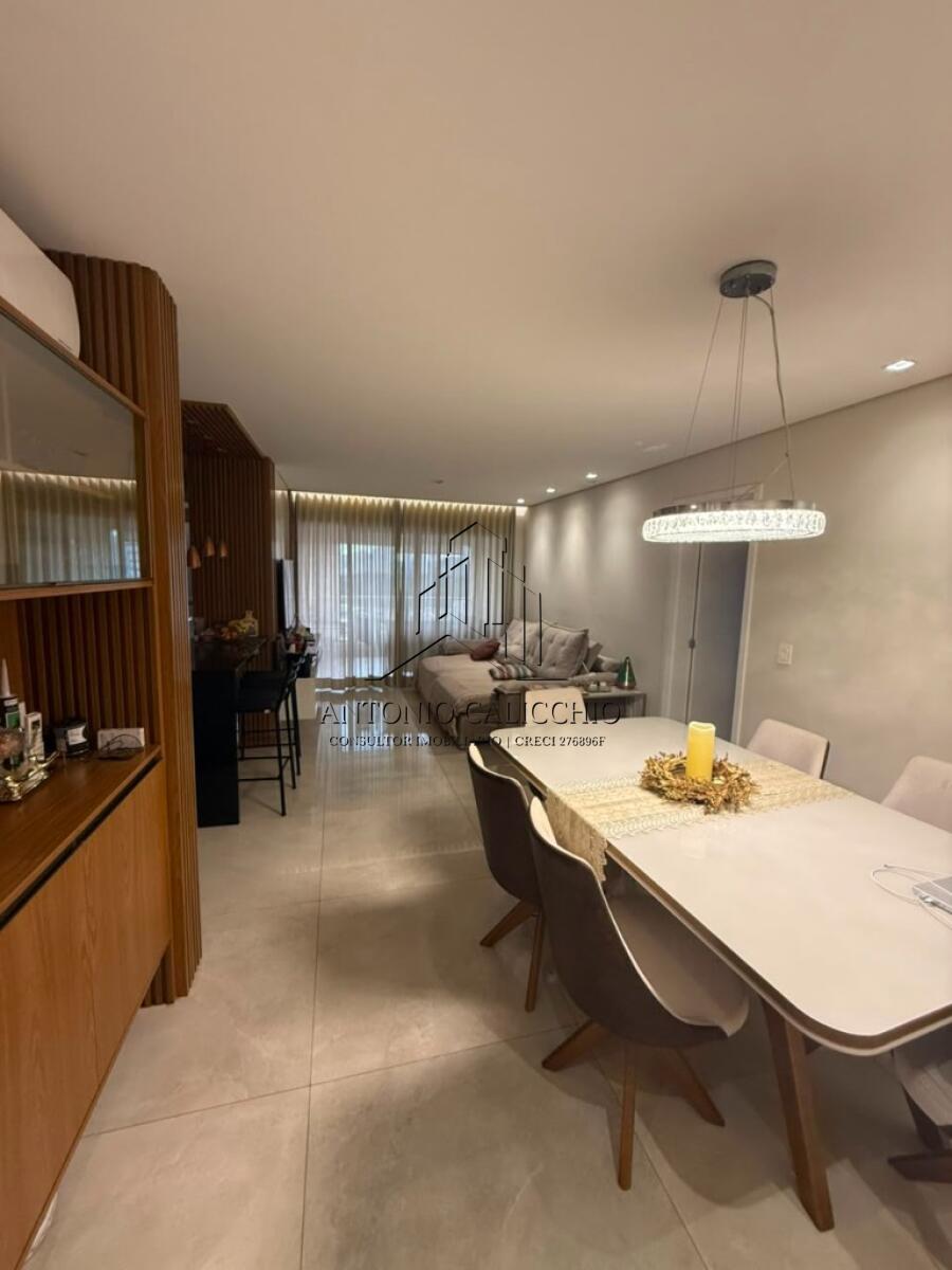 Apartamento com 3 quartos e 105 m² em Vila Guilhermina, Praia Grande