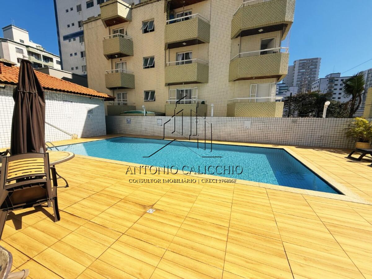 Apartamento com 1 quarto e 47 m² em Vila Guilhermina, Praia Grande