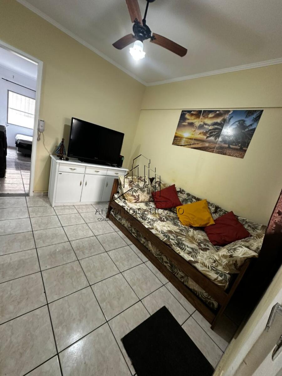 Apartamento com 1 quarto e 45 m² em Vila Guilhermina, Praia Grande