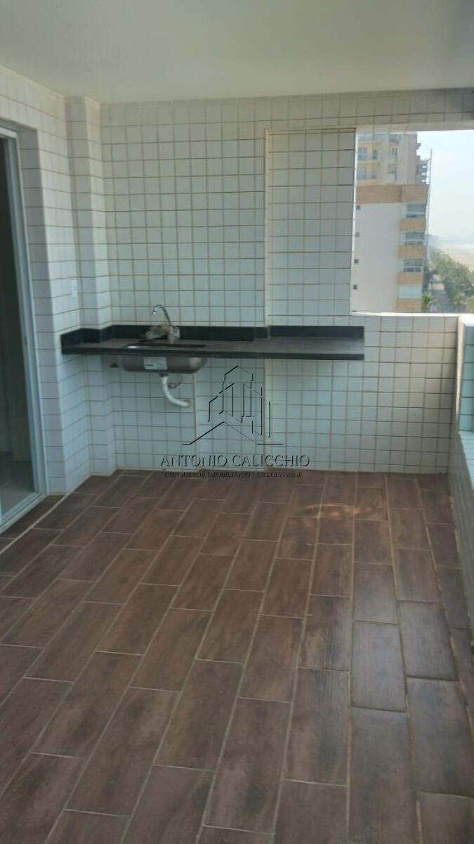 Apartamento com 3 quartos e 110 m² em Vila Guilhermina, Praia Grande