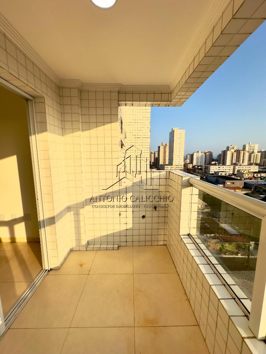 Apartamento com 1 quarto e 52 m² em Vila Guilhermina, Praia Grande
