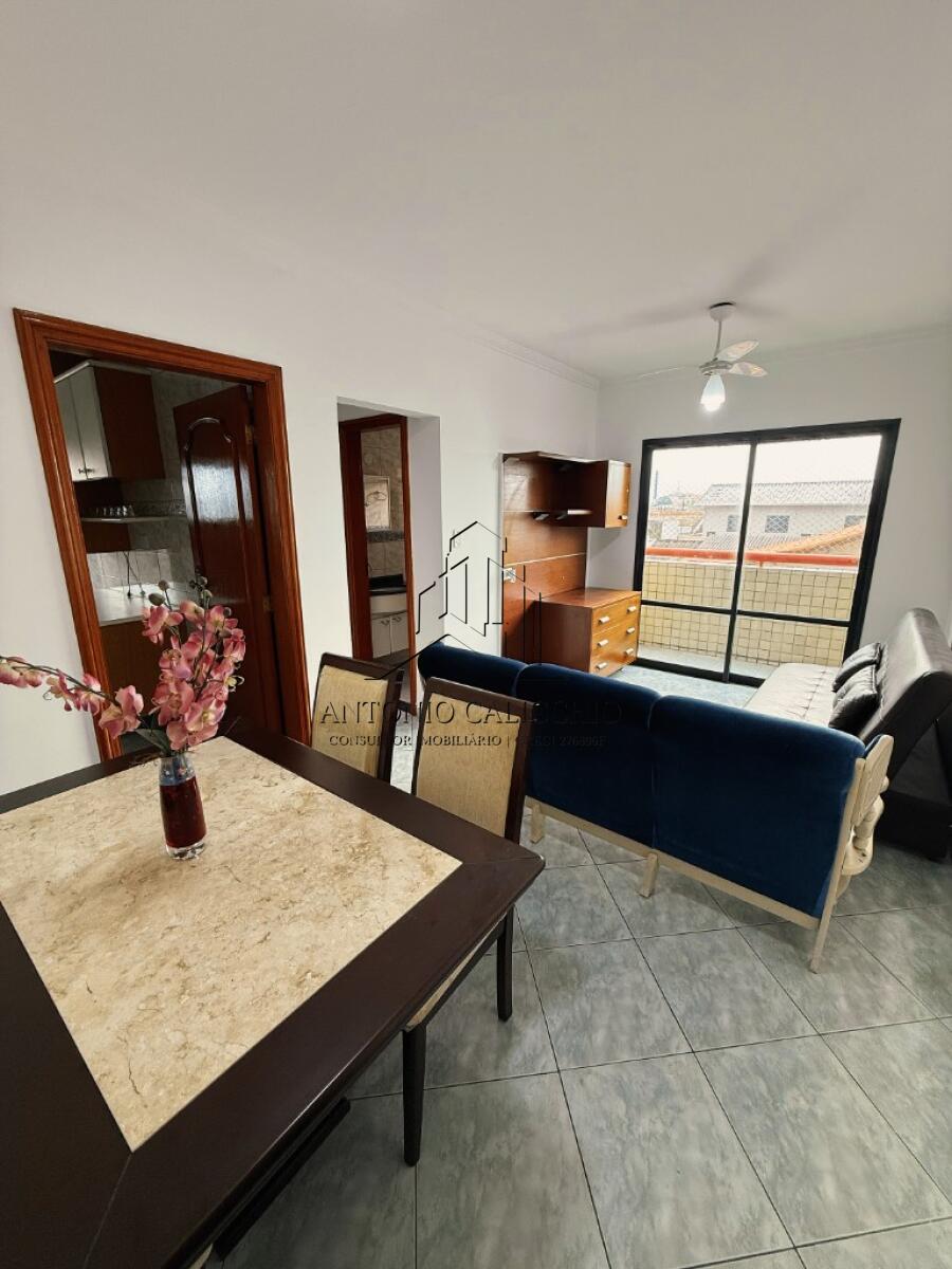 Apartamento com 1 quarto e 52 m² em Vila Guilhermina, Praia Grande