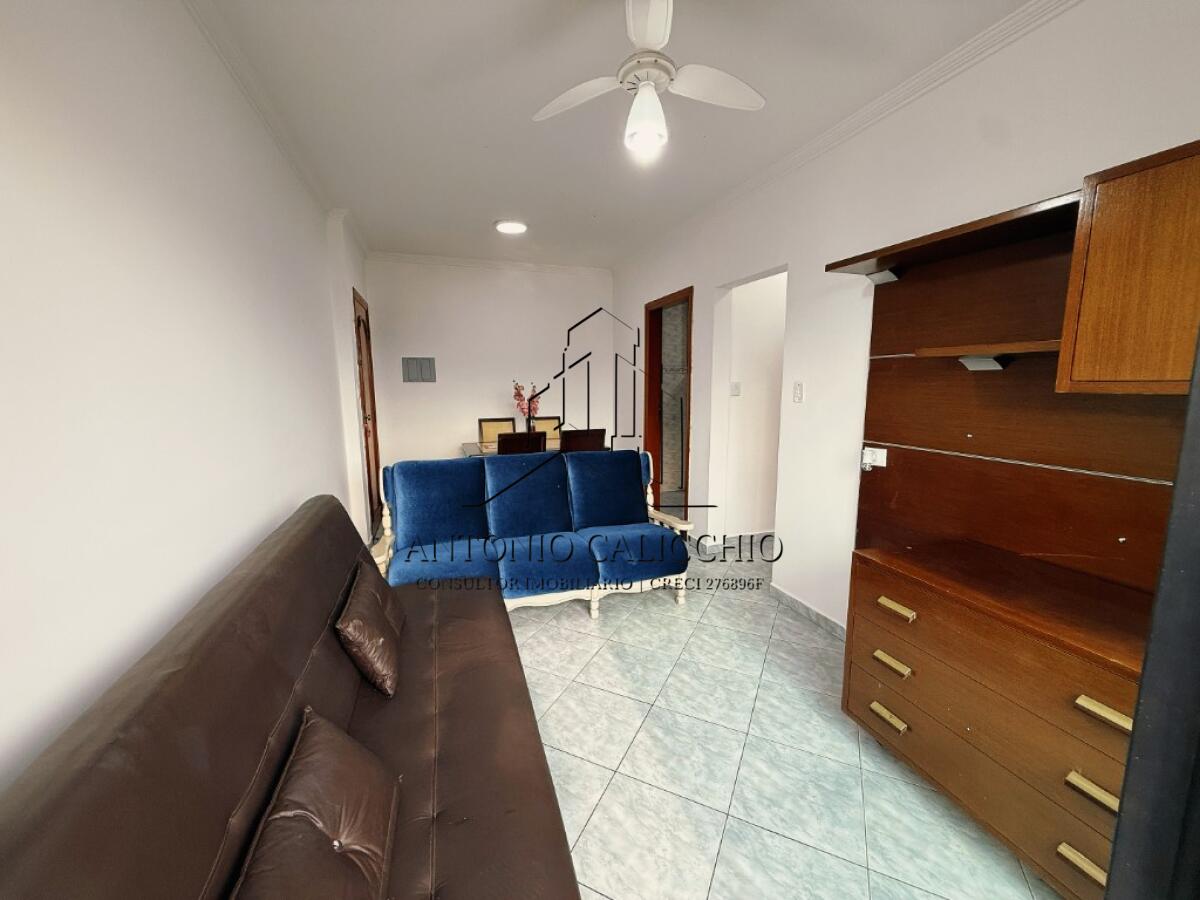 Apartamento com 1 quarto e 52 m² em Vila Guilhermina, Praia Grande