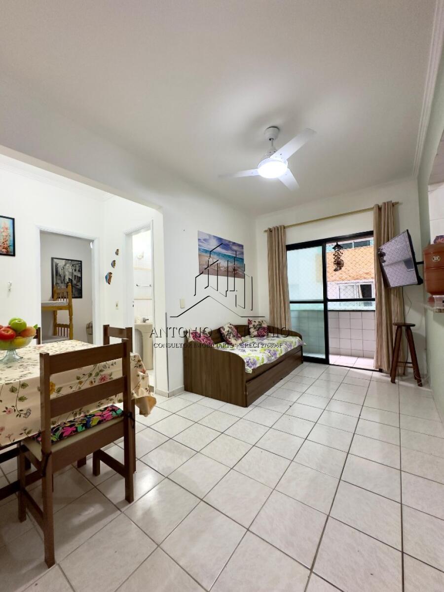 Apartamento com 1 quarto e 42 m² em Vila Guilhermina, Praia Grande