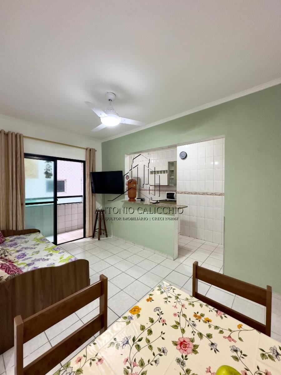 Apartamento com 1 quarto e 42 m² em Vila Guilhermina, Praia Grande