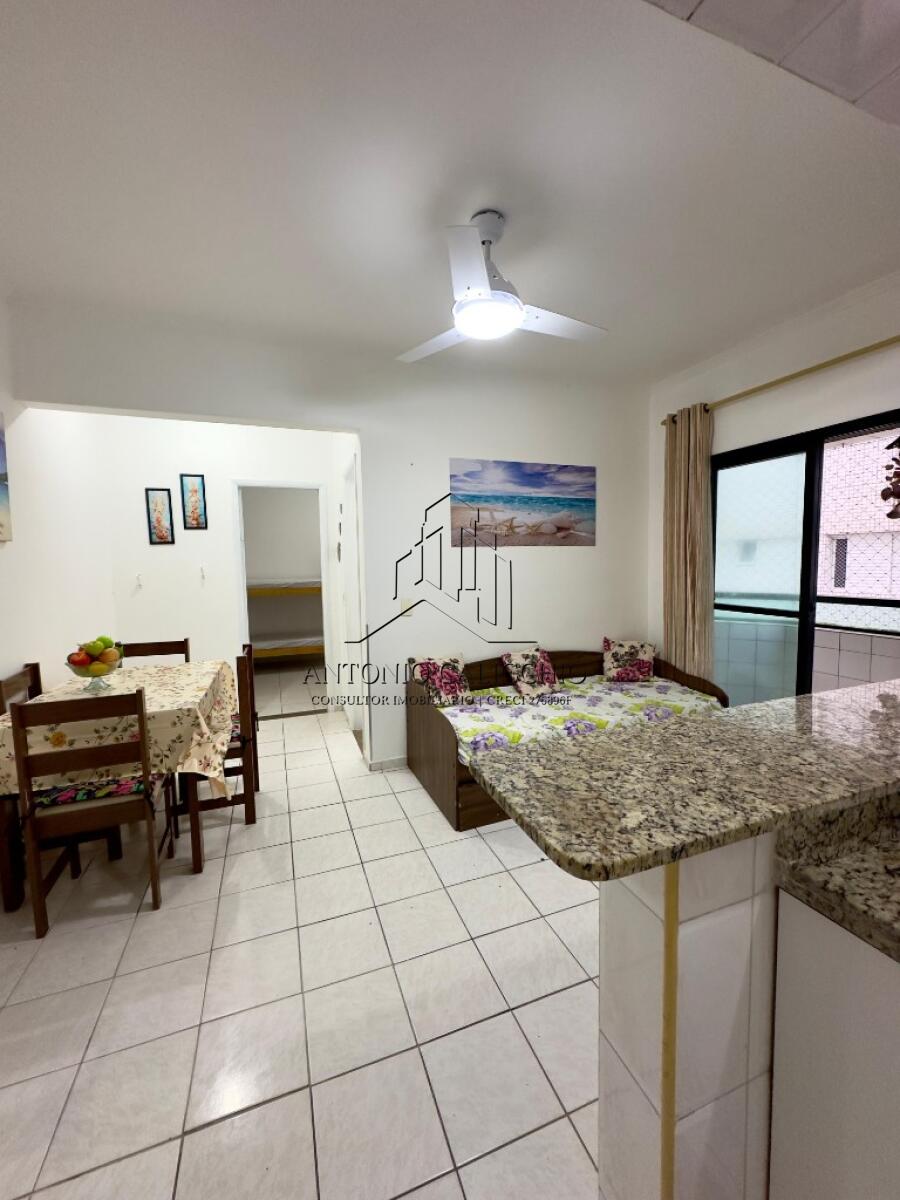 Apartamento com 1 quarto e 42 m² em Vila Guilhermina, Praia Grande